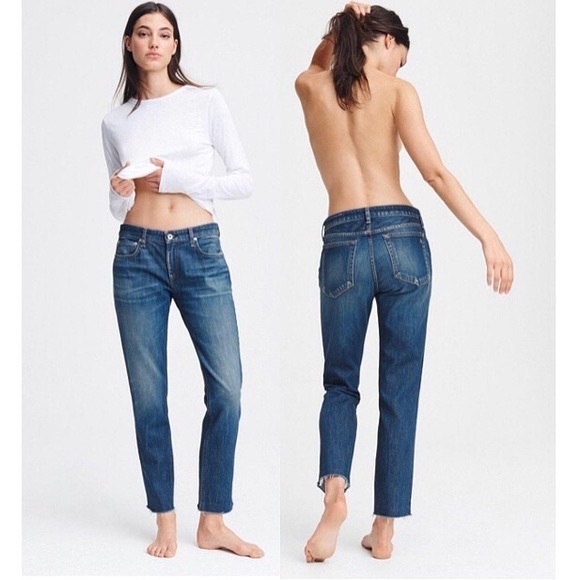 rag & bone | Jeans | Rag Bone Dre Low Rise Slim Boyfriend Jeans Size 24 ...